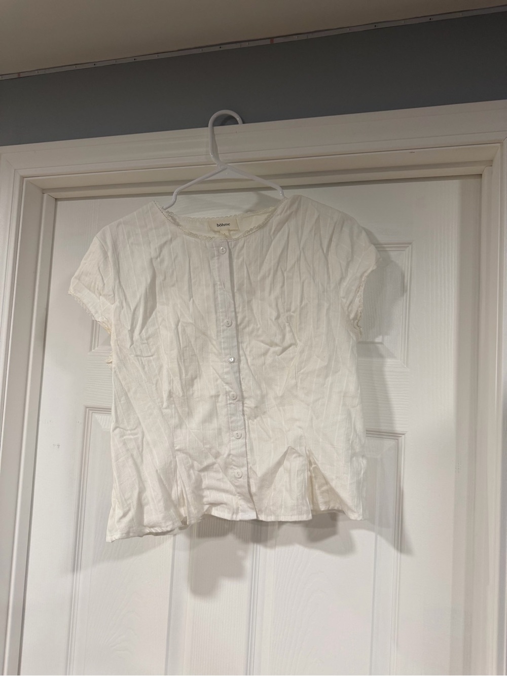 Bobme White Blouse